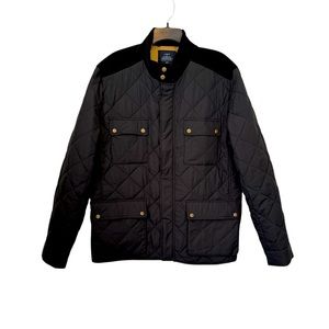 EUC J Crew Quilted Men's Jacket Black XL